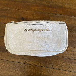 Marc by Marc Jacobs White Leather Clutch